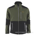 290gsm green with black Softshell Jacket